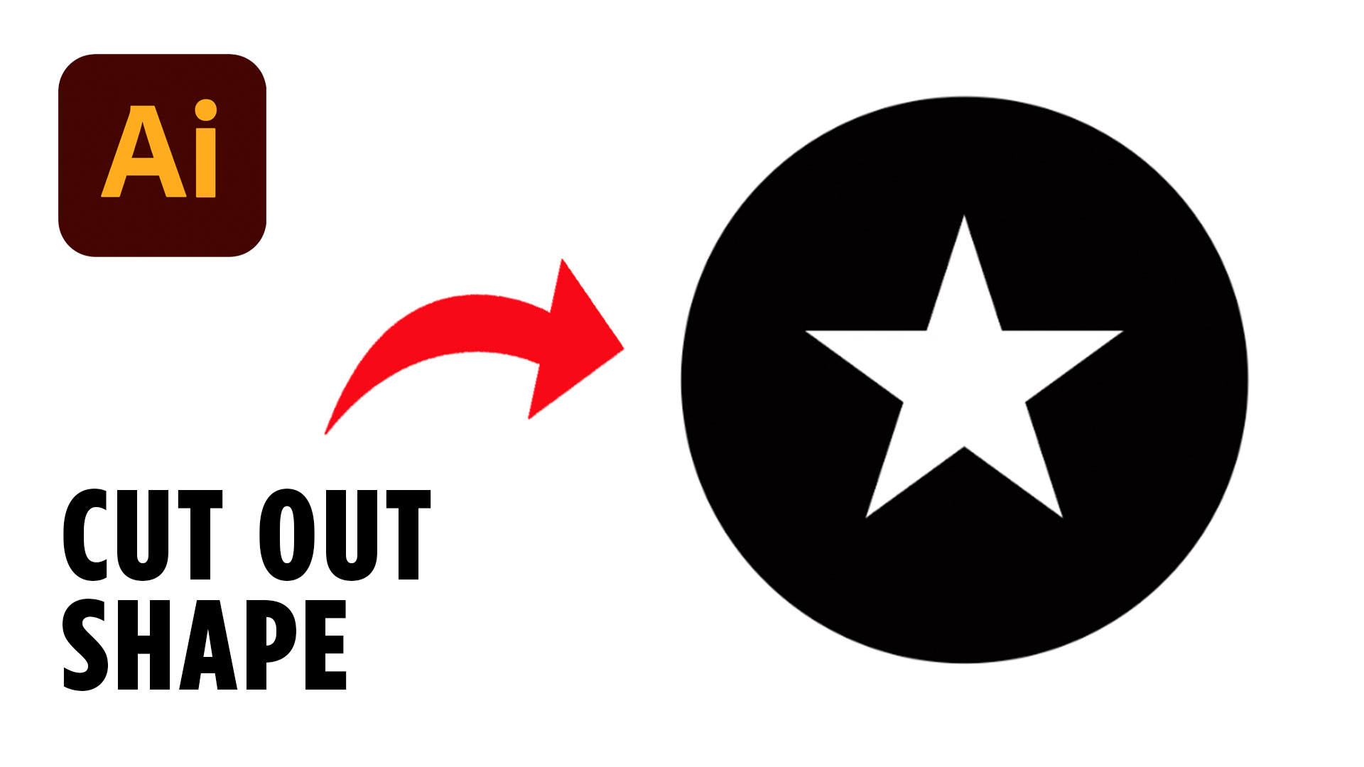 How to Cut Out a Shape in Adobe Illustrator